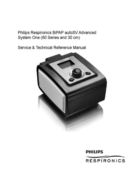 philips respironics autosv manual